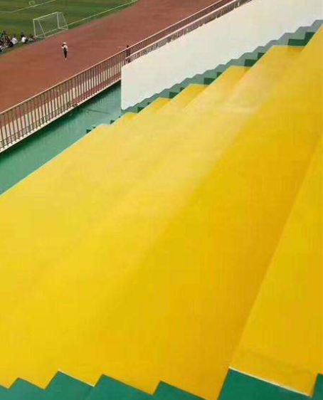 大安球场台阶翻新修补改造